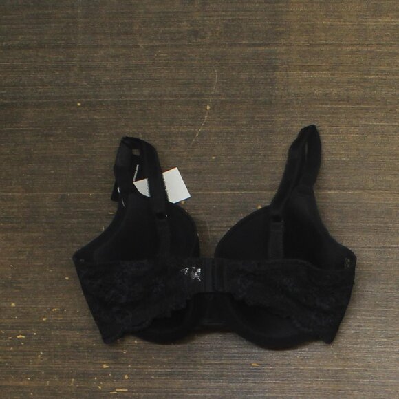 NWT Wacoal Womens French Garden Contour Bra 85340 85340 Black 34D - Picture 4 of 7